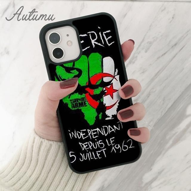 

Чехол для телефона с флагом Алжира для iPhone 11 12 13 14 Pro Max mini XR XS SE 2020 7 8 Plus Samsung Galaxy S21 S22 Cover shell Samsung S22ultra