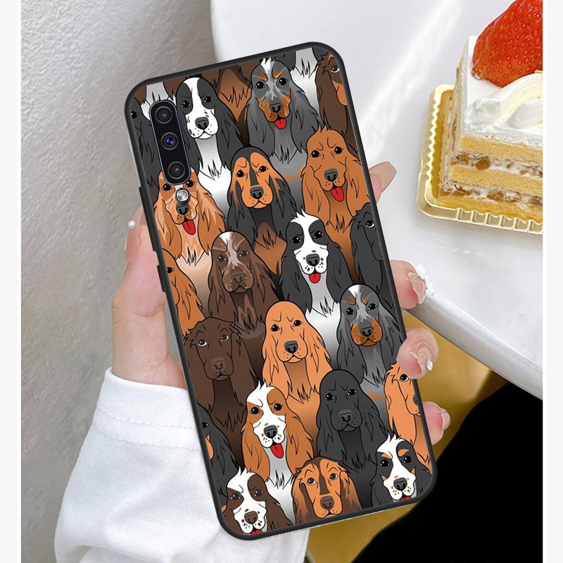 

Чехол с изображением английского кокер-спаниеля для Samsung A22 A12 A32 A42 A52 A72 A51 A71 A50 A70 A20e A21S A20S A52S Fundas Samsung A72