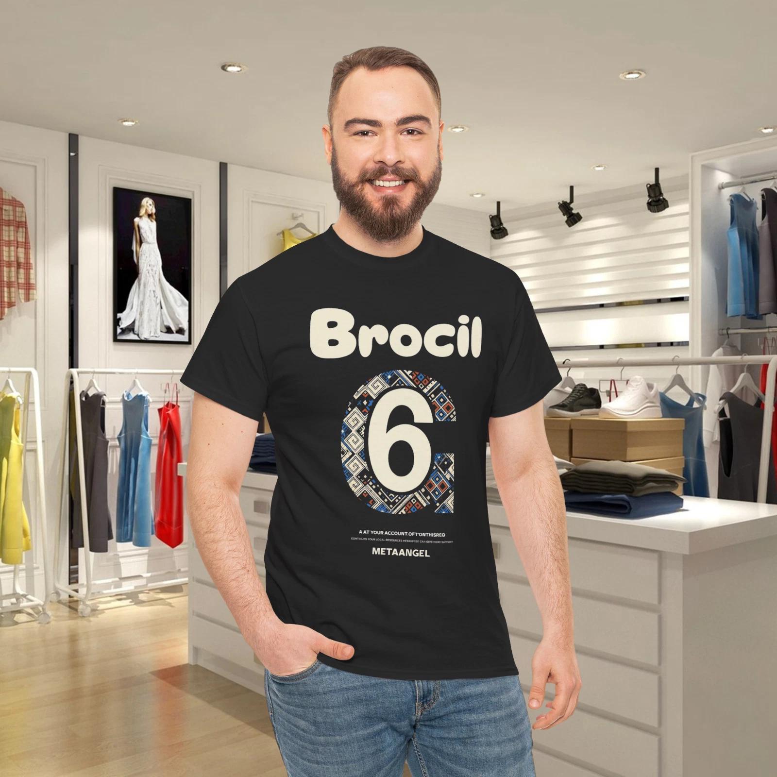 Графичная футболка Brocil 6 с племенным узором 2XL