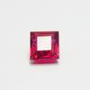 Bloody Red Ruby 4.35 Ct Natural Loose Gemstone CERTIFIED Square Cut P-4671-Ra