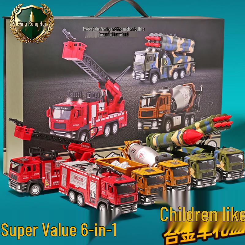 Alloy Engineering Vehicle Gift Set