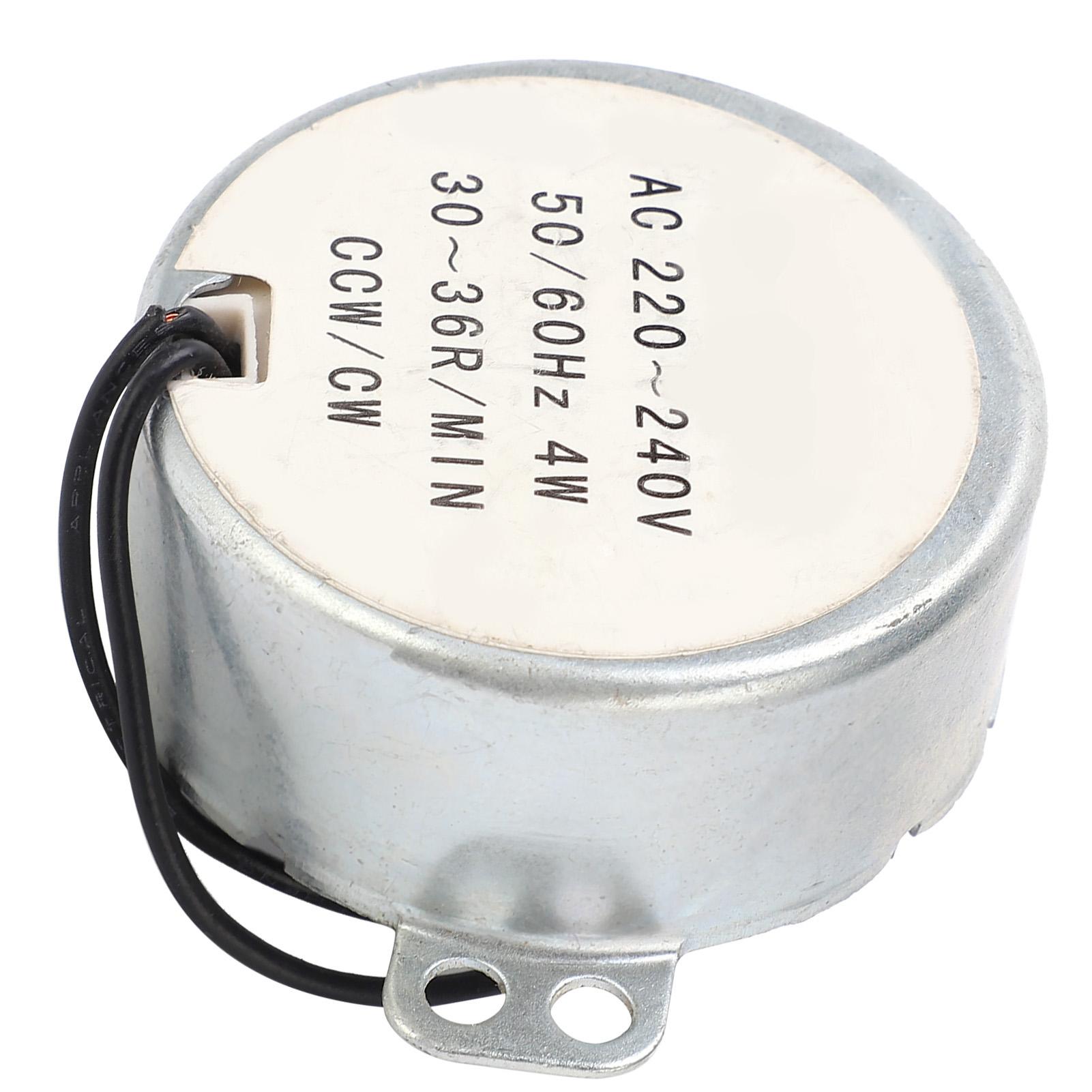 

Low Speed Synchronous Motor Alloy Copper CW CCW LowSpeed 30 36r min 49KTYZ AC 220V