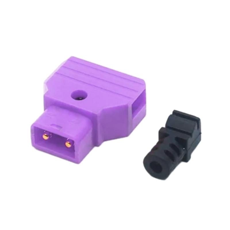 D-Tap Stecker D-Tap Stecker DIY Tap für DSLR Kamera Stromkabel V-Mount Akku Anschlussbuchse Ersatz