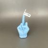 Creative Candles Middle Finger Shaped Gesture Scented Candles Niche Funny Quirky Gifts Home Decoration Ornaments Birthday Gifts