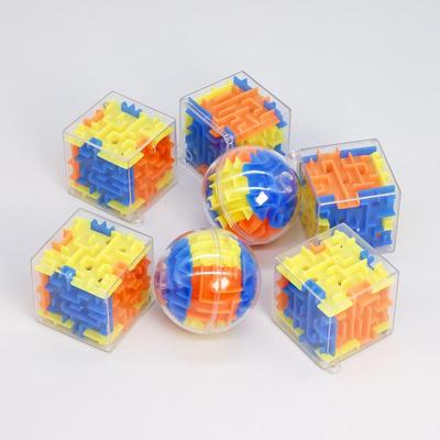 3D Puzzle Maze Ball: Mini Intelligence Toy for Kids