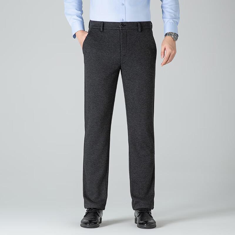 

Firstview Men s Wool Blend Tapered Trousers 36