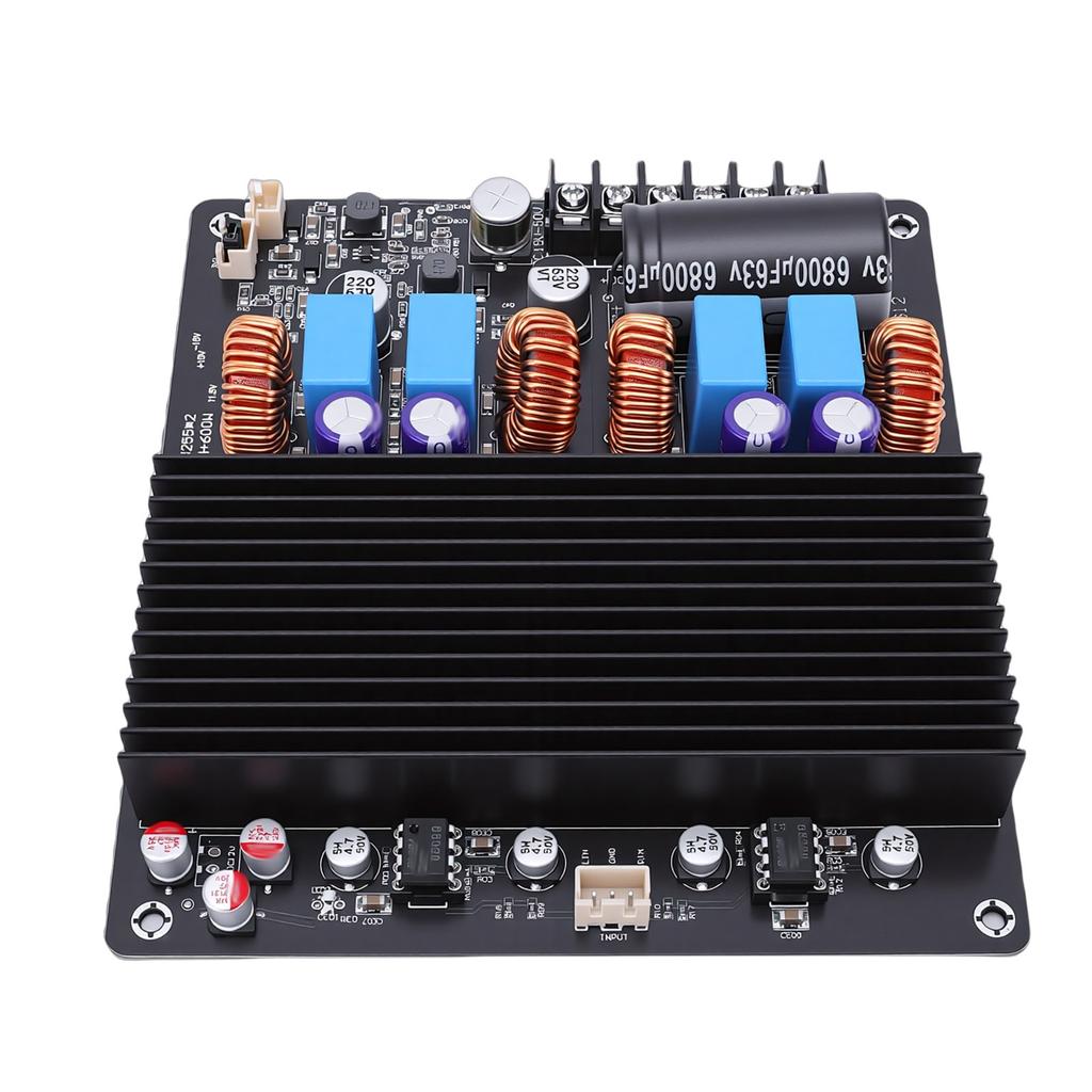 Double Cores 600W+600W TPA3255 Amplifiers Board Digital Sound Amplifier Board 85mR MOSFET Tech Low Standby Power for