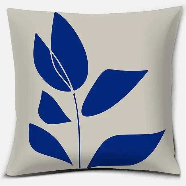 Abstract Leaf Series Pillow Gift Home Office Decoration  Bedroom Sofa Car Cushion Cover Case