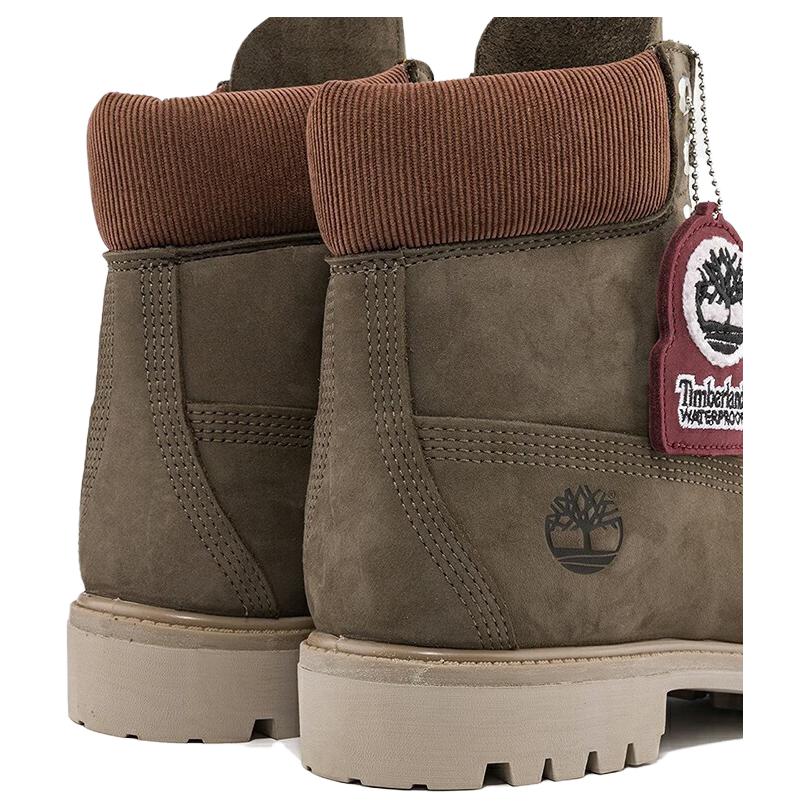 Timberland Simple Versatile Short Martin Boots Men boots Dark-Brown TB0A2J6J901