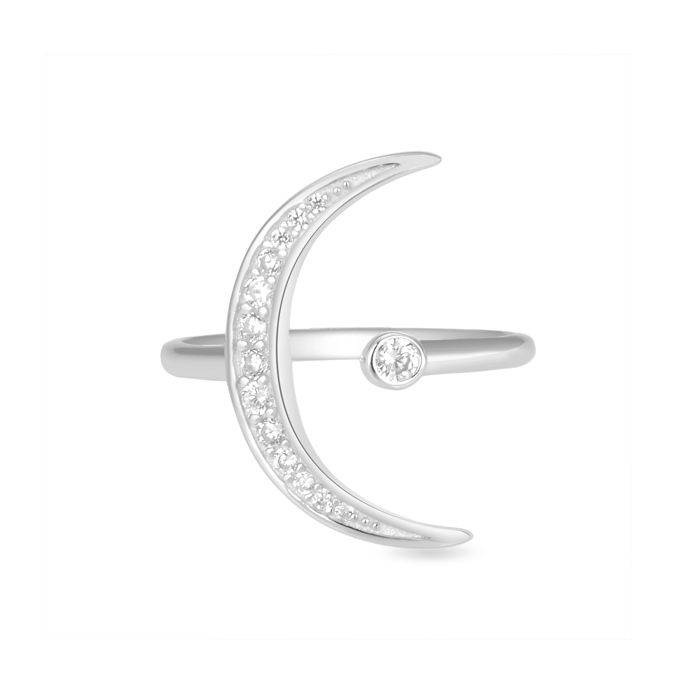 Bague - Luxenter - Domi - Argent 925 - Zirconium - Plaqué Rhodium