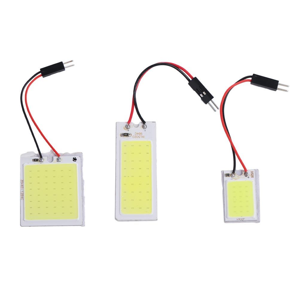 Car Interior Festoon T10 LED COB Signal Bulbs License Plate Lamp Reading Lights Dome Reading Lamp