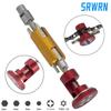 6 In 1 Mountain Road T25 Wrench Screwdriver Chain Cutter Hexagon 3- 6mm Wrench Portable Cycle Repairing Fix Kit Tool for Bike
