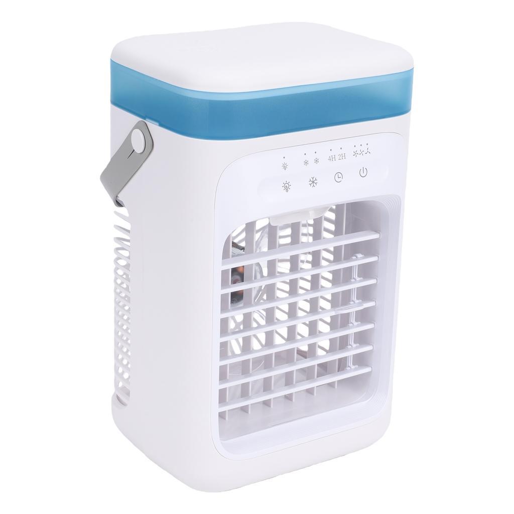 Desktop Small Air Cooling Fan 1000ml Water Tank RGB Light Portable Air Conditioner Fan
