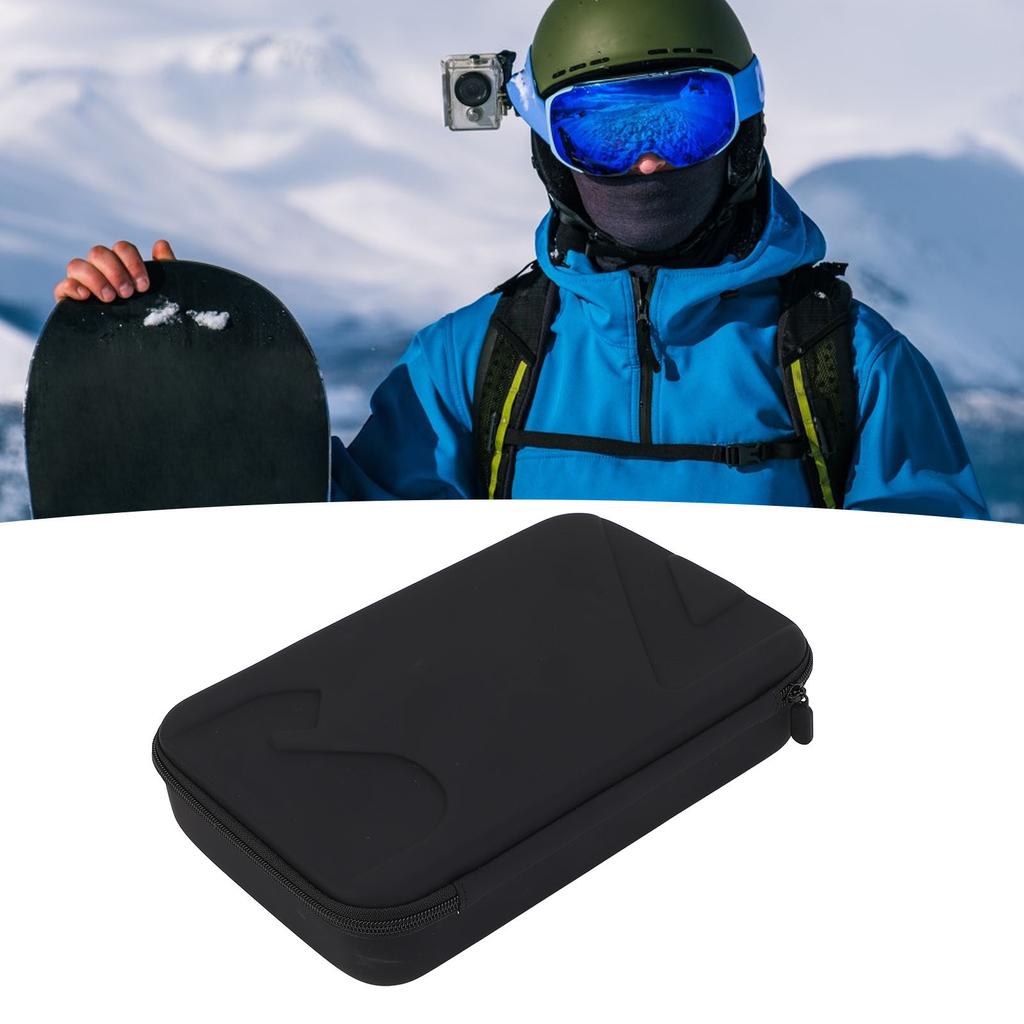 Action Camera Carrying Case Water Resistant Scratch Proof Shock Absorbing Portable Protective Storage Bag for Action 5Pro 4 3