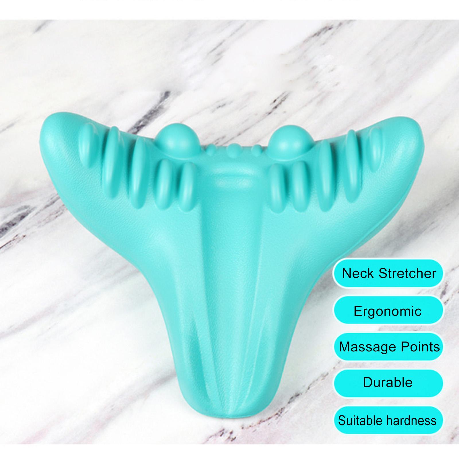 Neck Stretcher Pillow For Neck Shoulder Pain Relief Cervical Traction Device   Corrector Neck Shoulder Relaxer Massager