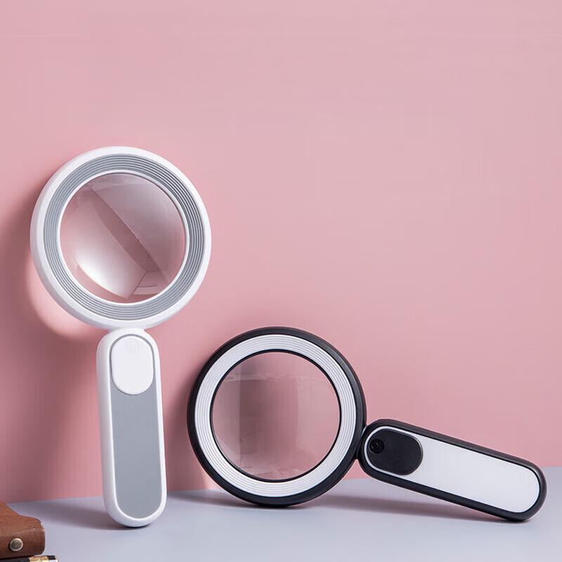 ZISIZ Handheld Magnifying Glass with LED Light