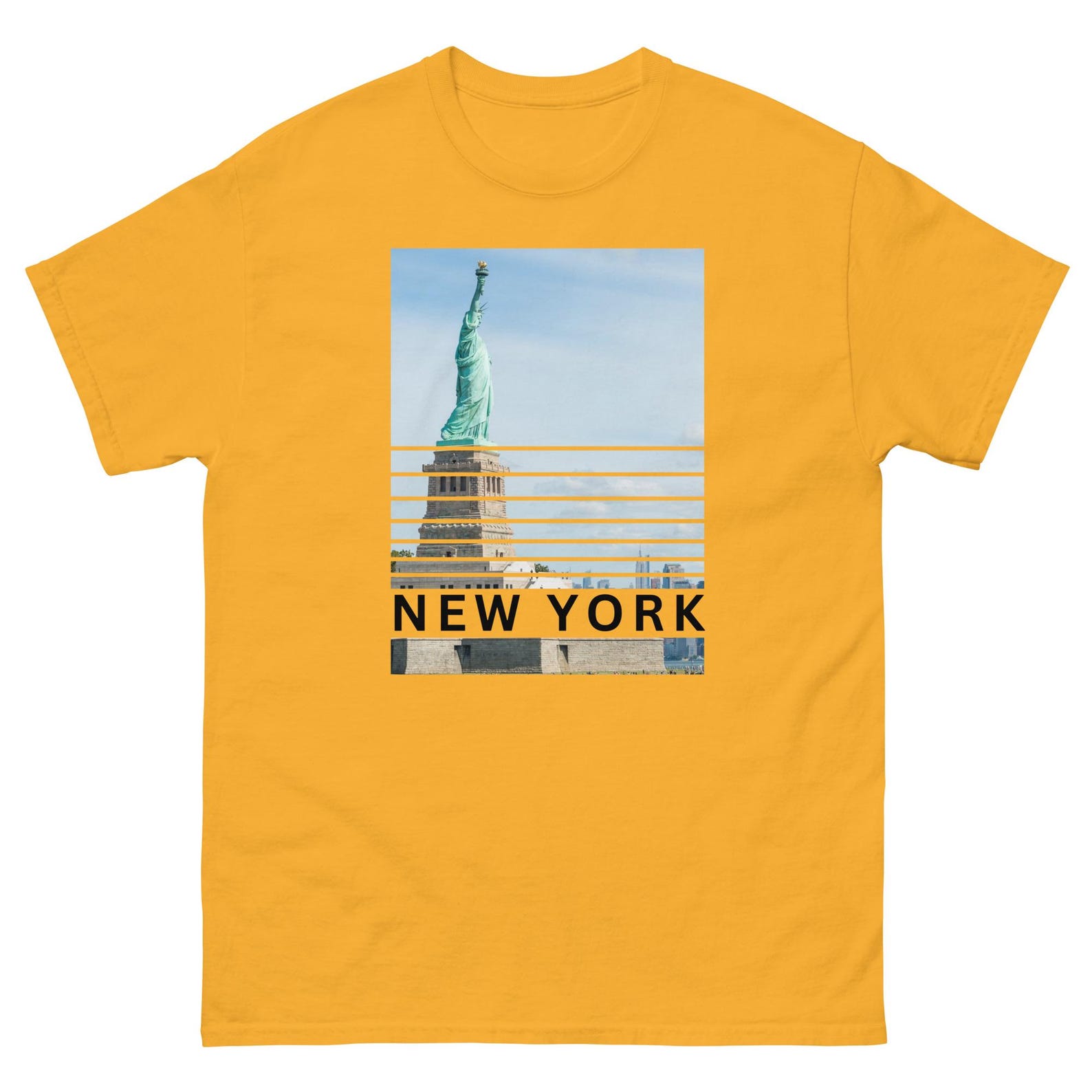 NYC Vibes Blinds Unisex T-Shirt - Celebrate the Spirit of the Big Apple! (Black) M