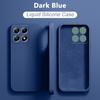 Liquid Silicone Soft Phone Case Cover for Xiaomi 14T / 14T Pro Redmi 14C 4G