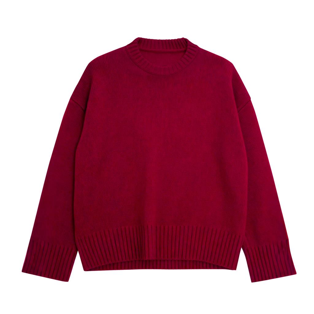 Women's Turtleneck Sweater Long Sleeve Chunky Knit Asymmetrical Hem Fashion And Winter Style