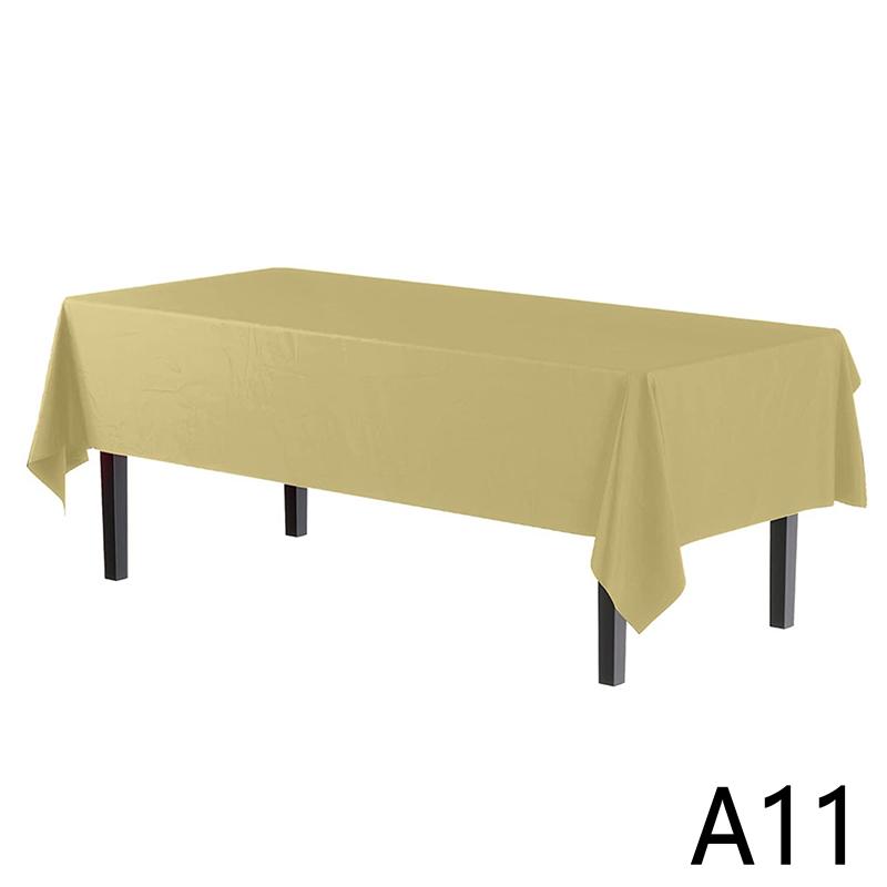 Colorful Disposable Tablecloth Red Pink White Party Desk Cloth Wipe Table Cover Christmas Birthday Wedding Party  Year Decor