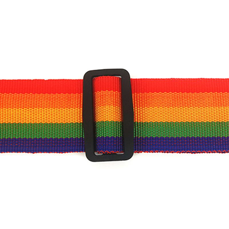 1Pcs Adjustable Luggage Strap Cross Belt Travel Suitcase Nylon Lock Buckle