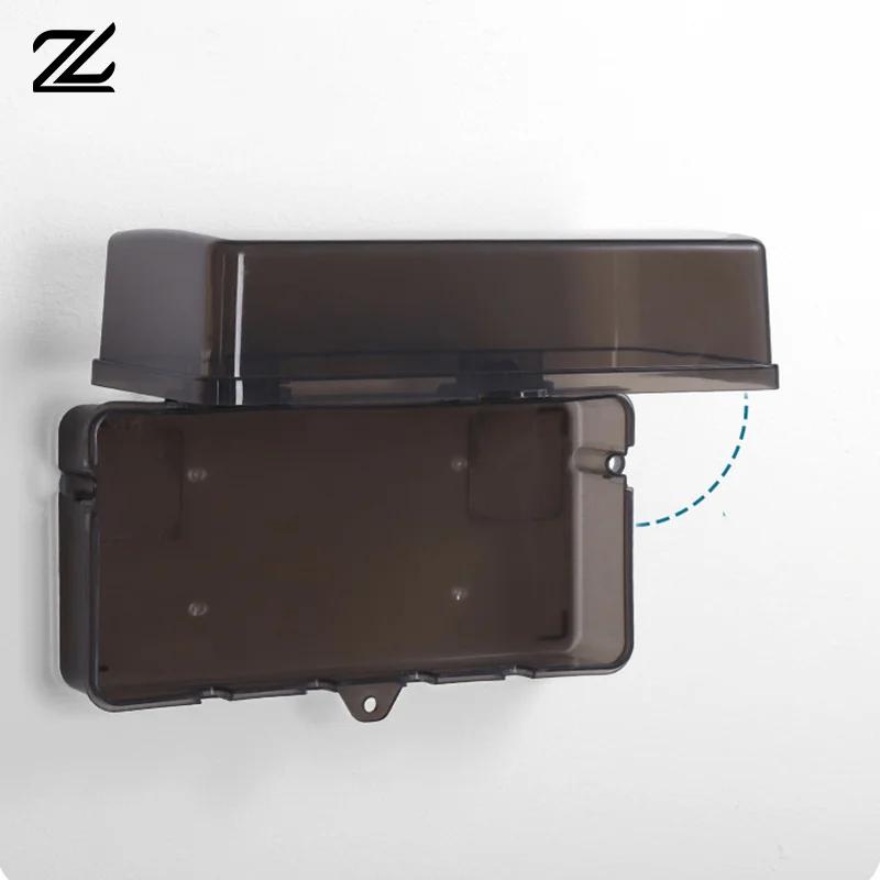 6 Outlets Outdoor Electrical Boxes Waterproof Cable Management Box Rain-Proof Weather Proof Plug Box For Wiring Board