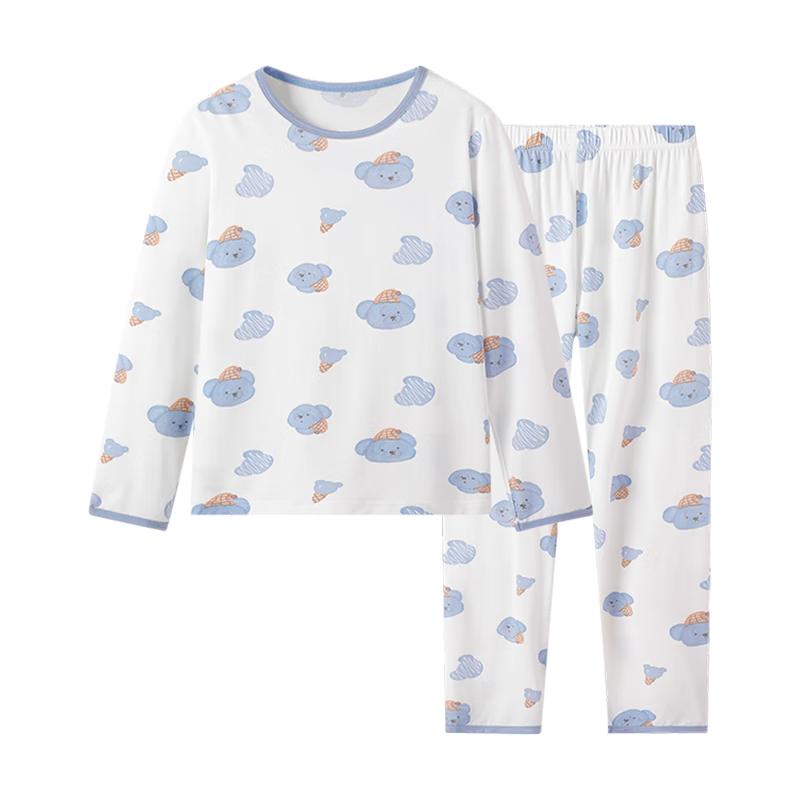 YEEHOO Kids  50S Lenzing Modal Pajamas 140