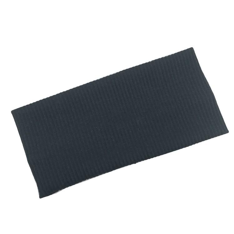 Einfarbige Strick-Stirnband, Elastisches Haarband im koreanischen Stil, Sport-Stirnband für Damen, Schweißabsorbierend, Mehrere Farben