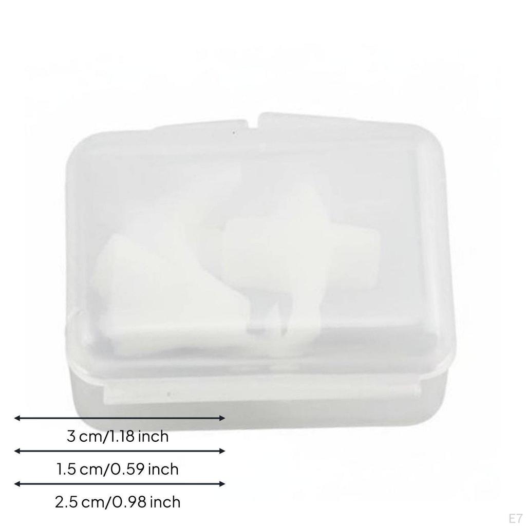 Silicone Swimming Earplugs Comfortable Fit Waterproof Reusable Ear plug
