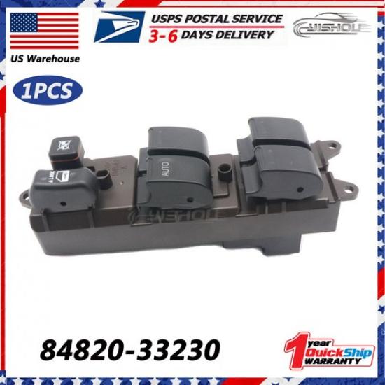 84820-33230 For Toyota Camry Scion xA xB 2004-2007 Master Power Window Switch
