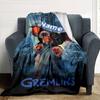Gremlins Movie Poster Gizmo And Stripe Scene Four Seasons Blanket Customized With Your Name Lightweight And Warm Perfect Gift For Home Office Camping