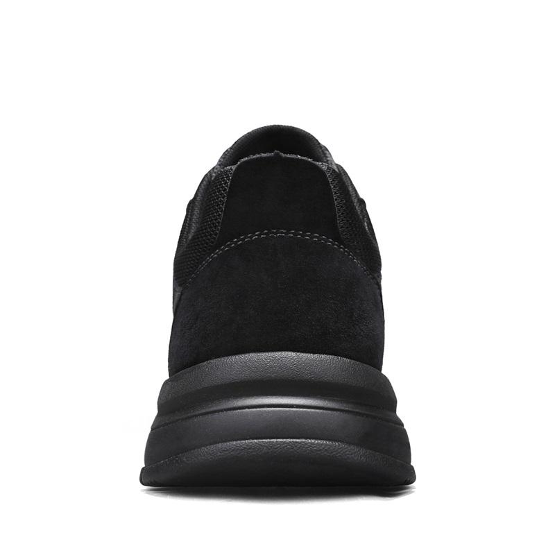 Men's All-Weather Leather Adventure Shoes - Water-Resistant Uppers & Comfort Fit for Autumn Winter Exploration