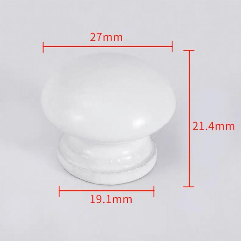 Beech Wood Mushroom Handle for Drawer or Wardrobe