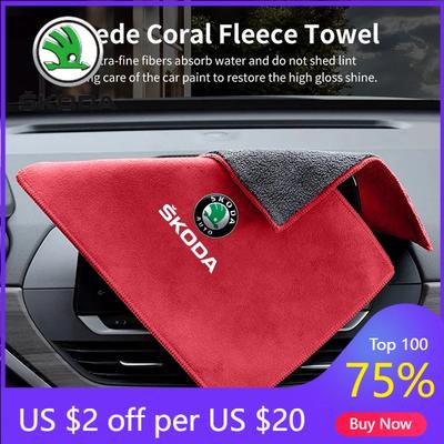Cuidado del coche – Esponjas, trapos y cepillos