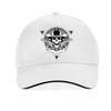 Double Gun Skull Men'S Baseball Cap Punk Style 3D Print Rock Skull Men Cowboy Hat Outdoor Casual Adjustable Snapback Hats Bone
