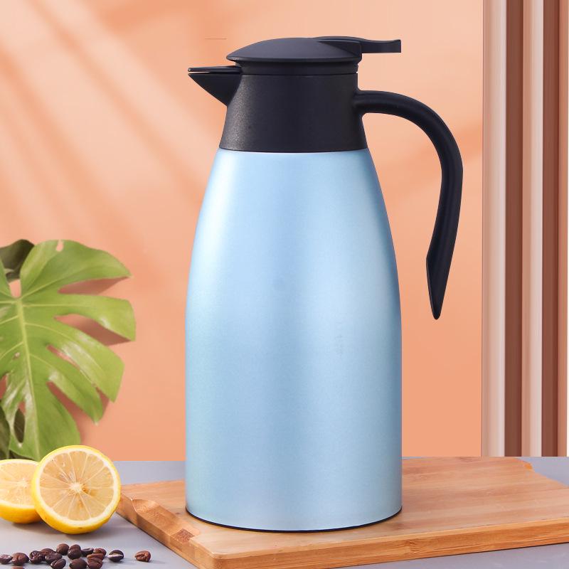 Dvouvrstvá vakuově izolovaná kávová konvice z nerezové oceli 304 - Zesílená domácí termoska pro udržení tepla a chladu