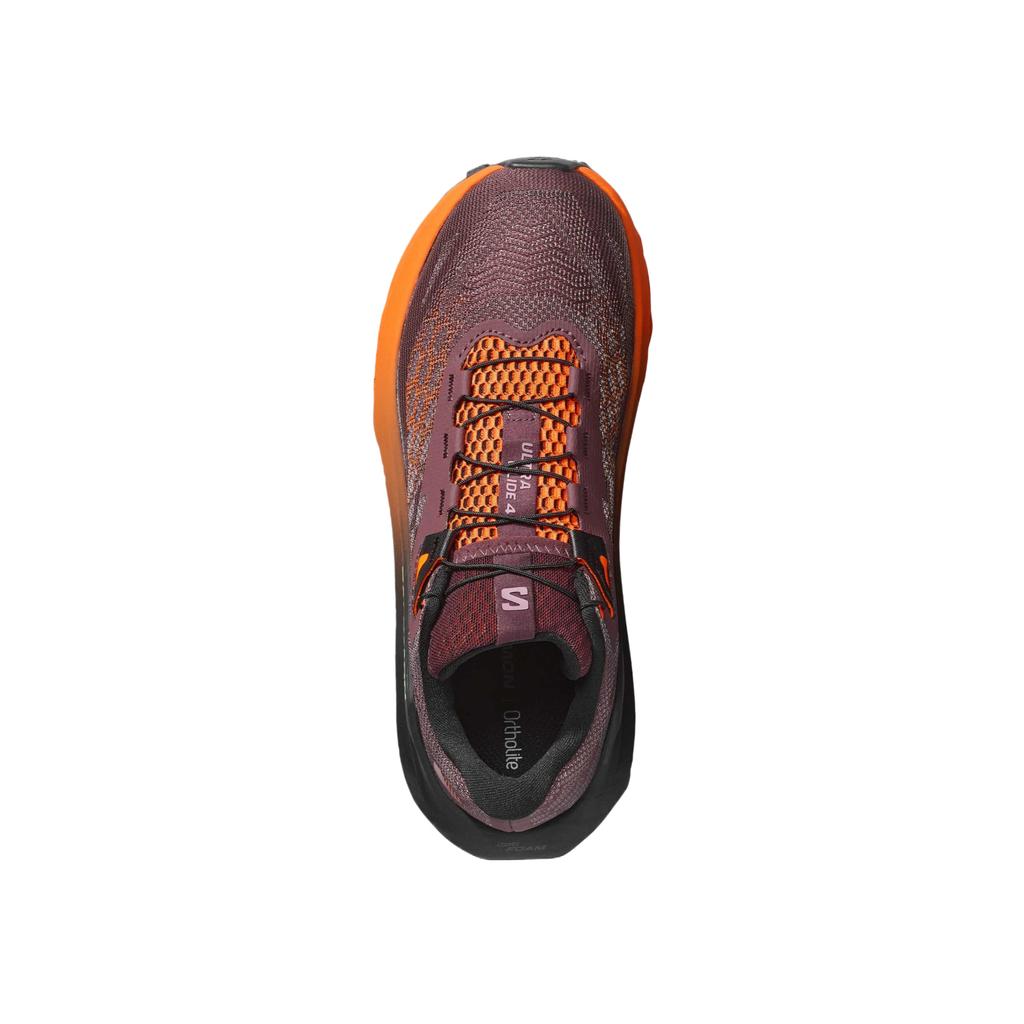 SALOMON Ultra Glide 4 Round Toe Comfortable Drawstring Trail Running Shoes Men Sneakers L45396100