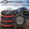 4 STUKS Auto Auto Reservewielhoes Koffer Polyester Wiel Band Opbergtassen Voertuig Band Accessoires Stofdichte Beschermer Accessoires