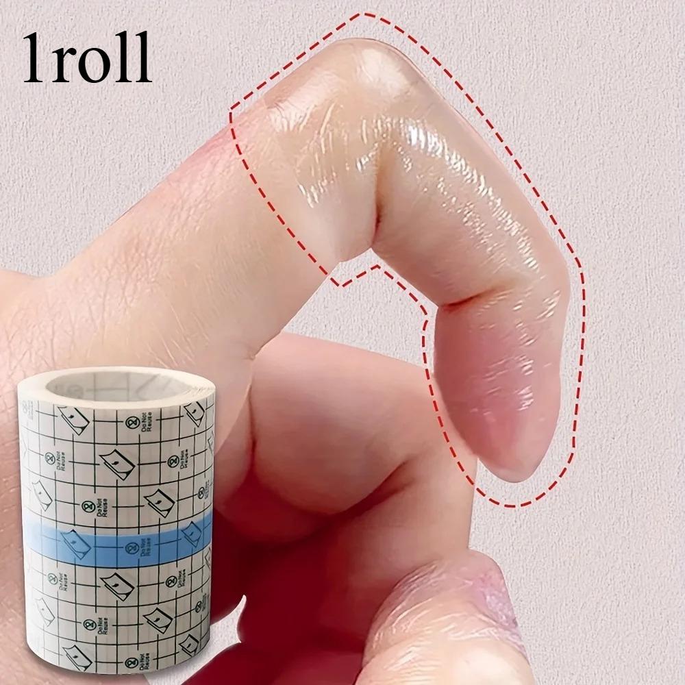 Finger Anti Cracking Tape, Anti Allergic Injury Finger Protection Cover, Transparent Self-adhesive Tape, Anti-wear Finger Cover