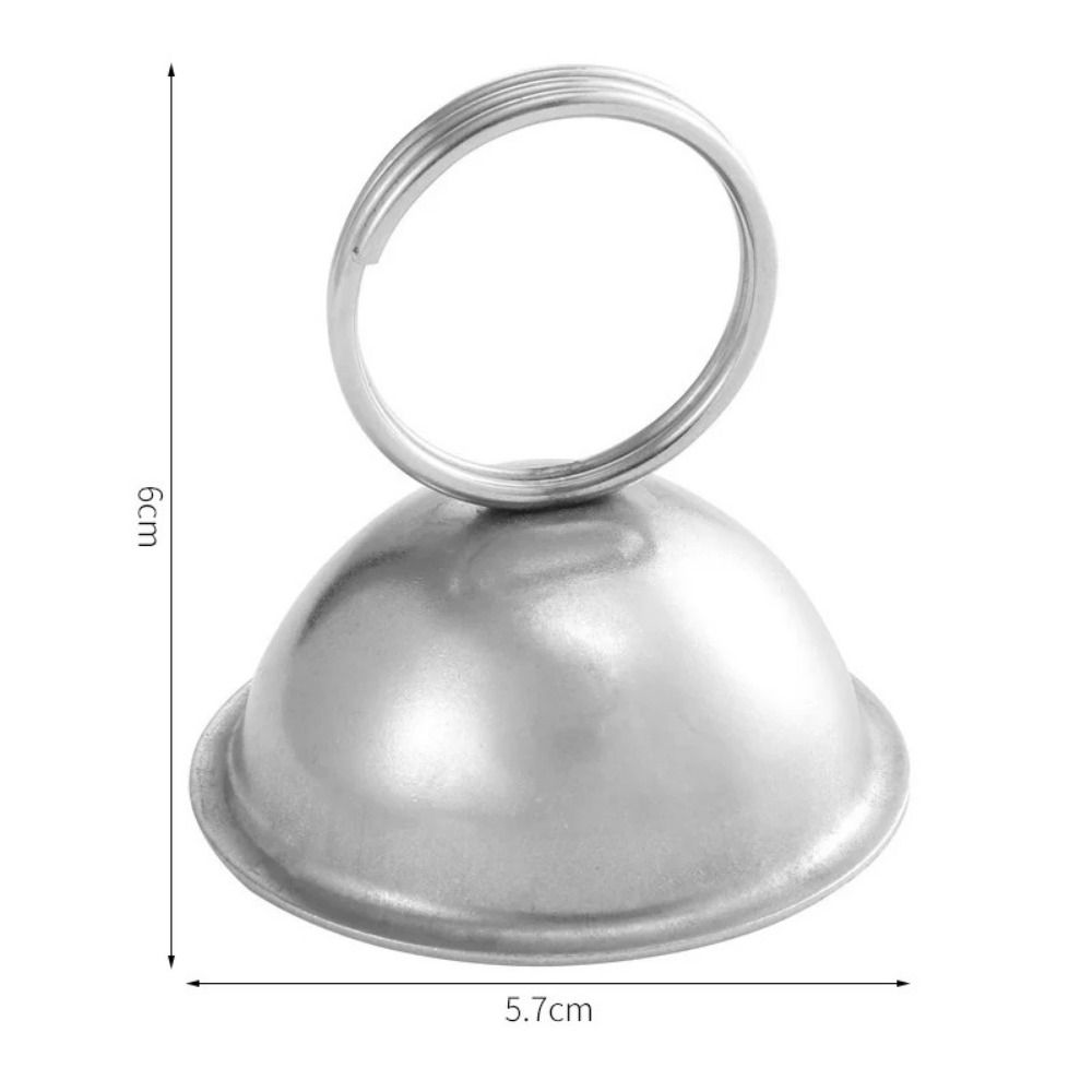 Stainless Steel Message Card Clip Desktop Photo Place Stands Card Holder  Home Office Accessories