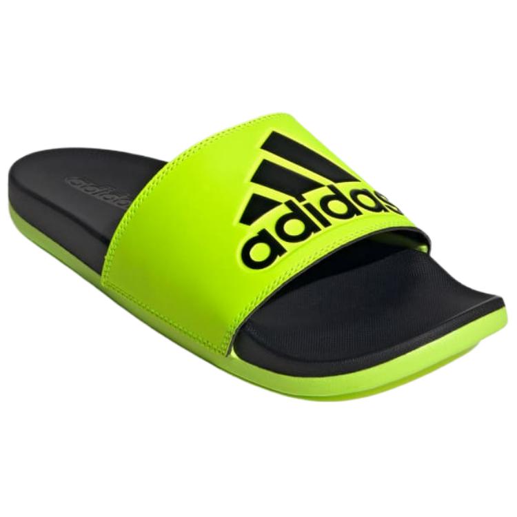 Adidas Adilette Comfort Slides Unisex Slides Fluorescent-Green JI2262