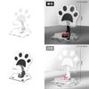 Cartoon Cat Paw Foldable Phone Stand For Desk Use In Dorms And Offices