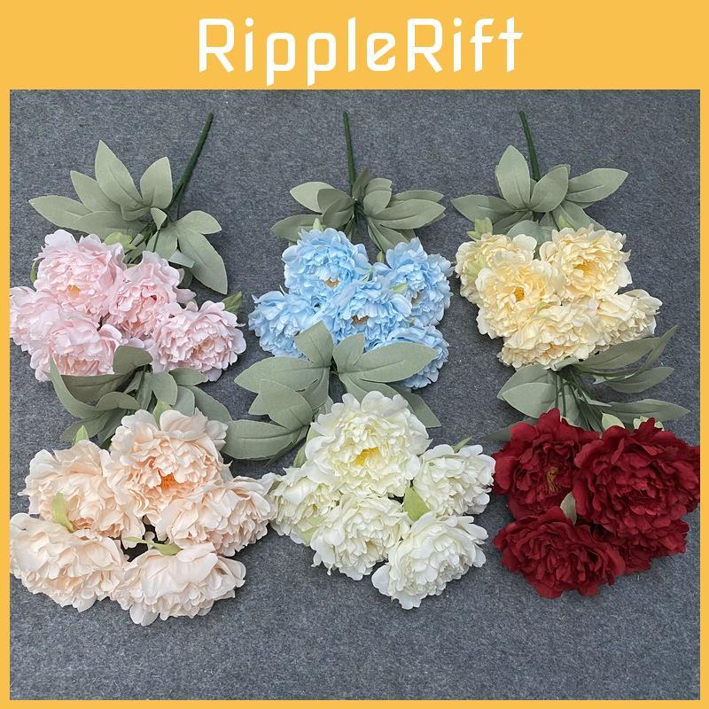 Peony Artificial Fake Flowers Wedding Arch Decorative Silk Flowers Realistic