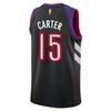 Nike X NBA Toronto Raptors Dri-Fit Swingman HWC Vince Carter Fashion Comfortable Versatile Sleeveless Basketball Jersey Unisex Jersey FQ4688-504