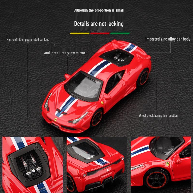 Набір іграшкових моделей автомобілів Ferrari та серія колекційних подарунків