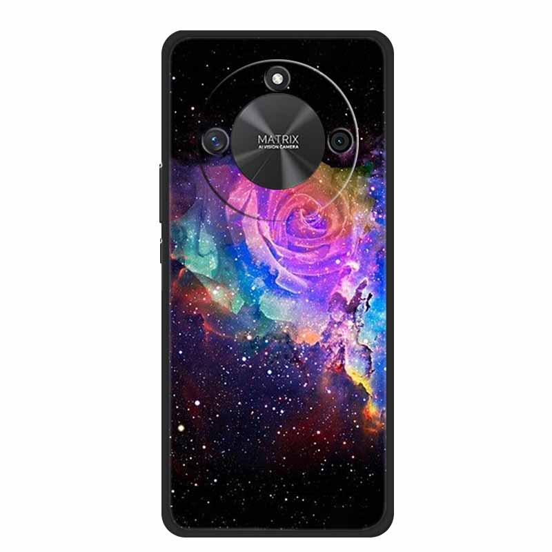 Phone Case For Honor X60 5G Back Cover Case HonorX60 Black Silicone Soft Funda For Honor X9c Smart Case HonorX9c Smart Coque Bag