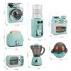 Interactive Home Appliance Simulation Set: Light & Sound Kitchenware, Tableware, Washing Machine, Steamer & Puzzle