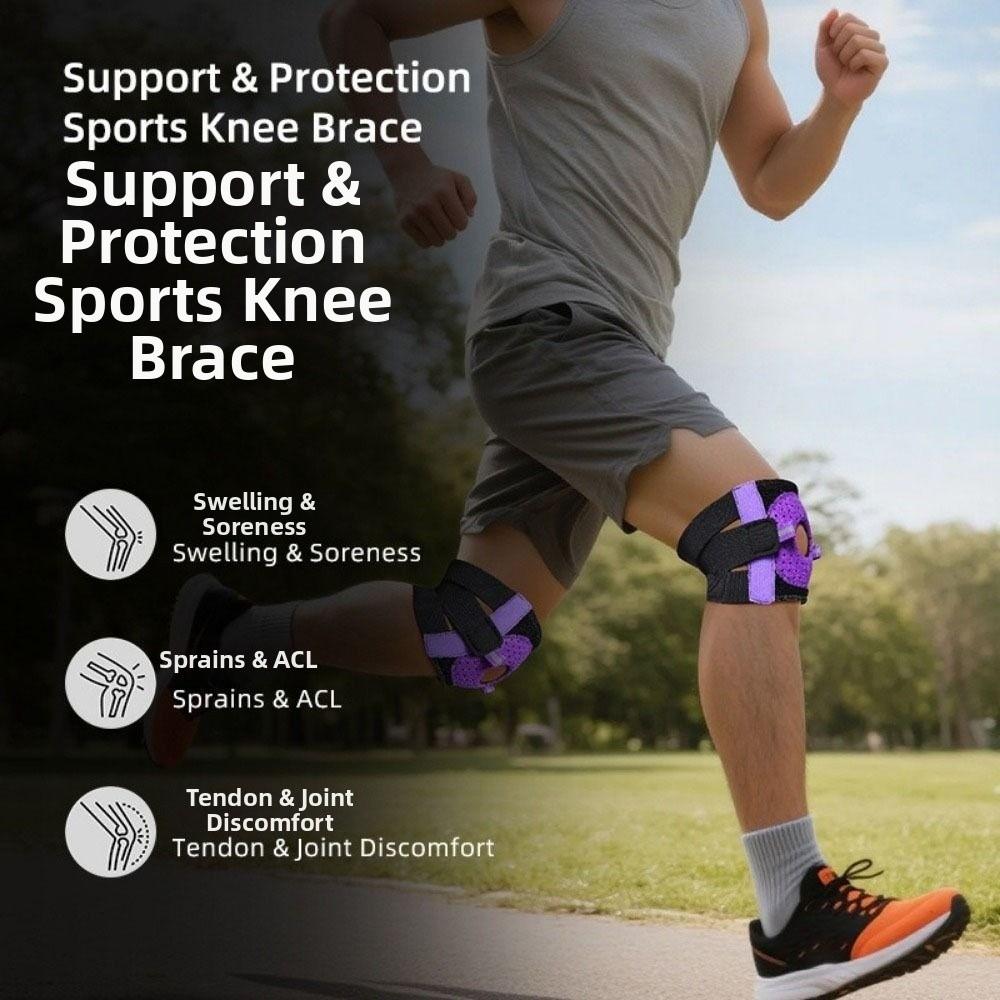 Elastic Patellar Tendon Support Breathable Knee Pad Fitness Gear Sports Knee Brace Sports