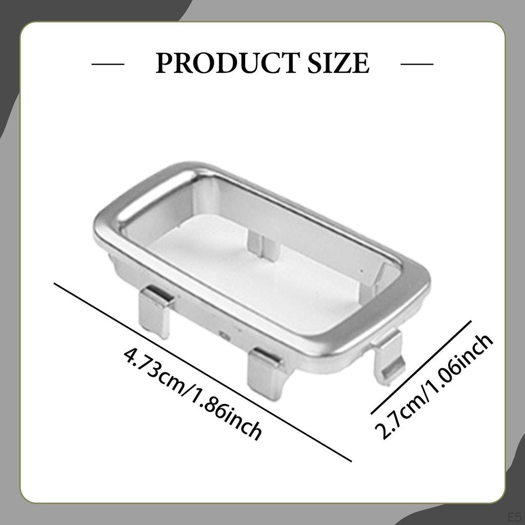 Door Window Switch Panel Interior Accessories Vehicle Components Convenient Trim Bezel