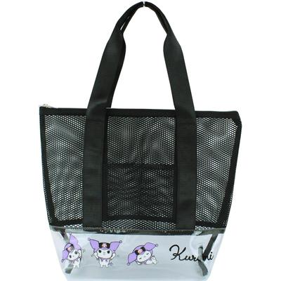 Mesh Tote Bag for Kids 4580122514617 Kuromi [Yasuda Trading]